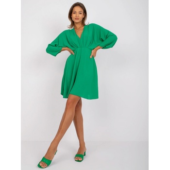 Italy Moda elegantní šaty dhj-sk-11981b.19-green Zelené