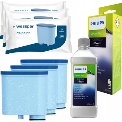 Wessper Philips Saeco 3 ks + odvápňovač Philips