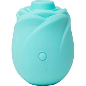 ROMP Rose Glow - вакуумен стимулатор за клитор (син) - lovesexshop