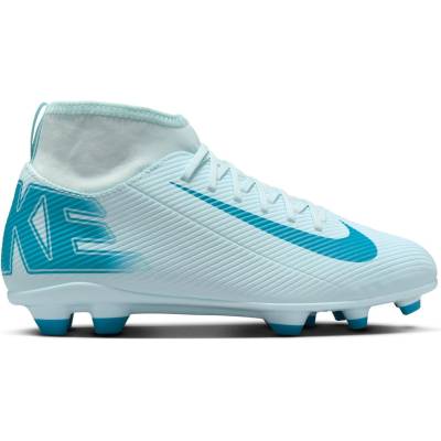 Юношески футболни бутонки Nike Mercurial Superfly 10 Club Junior Firm Ground Football Boots - Blue/Baltic