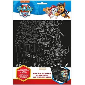 EUROSWAN Paw Patrol škrabací obrázky 2ks A4