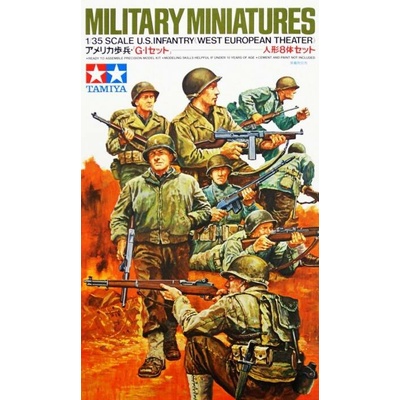 Tamiya WWII U.S. Infantry West European Theater 1:35