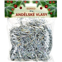 DOMMIO Anjelské vlasy strieborné 30 g