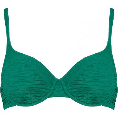 Watercult Дамско бикини горнище Watercult Women's Bikini Top Solid Crush 3 Bikini top - Green Buzz - размер 36 (150-1456-0211)