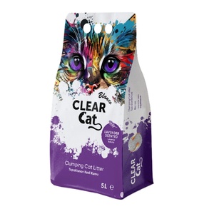 Clear Cat Blanco Лавандулова бентонитова постелка 5л