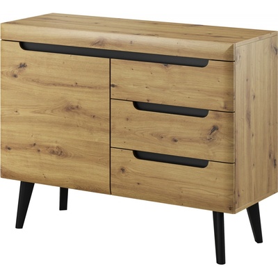 Piaski Nordi 107 cm s šuplíky