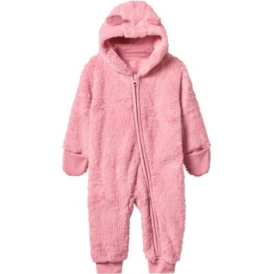 Lupilu Dětský plyšový overal světle růžová