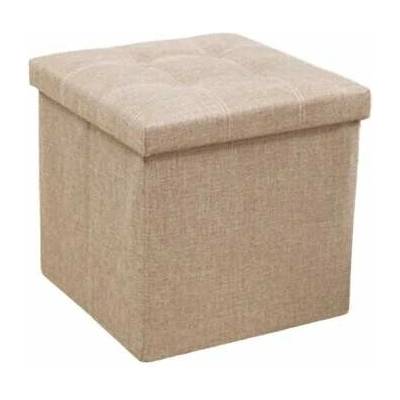 Taburet 38x38x38 béžový