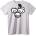 NOONEBRAND Тениска Три усмихнати лица - 2XL, White