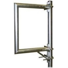 WAVERF Anténní držák na stožár "C", délka 35cm, výška 40cm, d=42mm s vinkly a vzpěrou KC35S42V40VR100