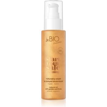 beBIO Safe Tanning подхранващо масло за тяло с блясък 100ml