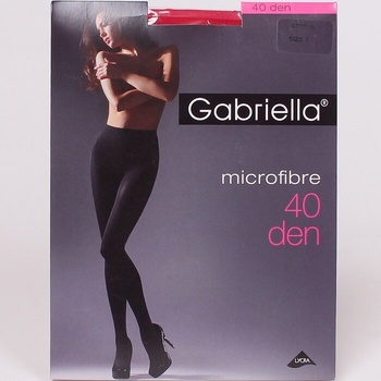 Микрофибърен чорапогащник в червен цвят - 40 den