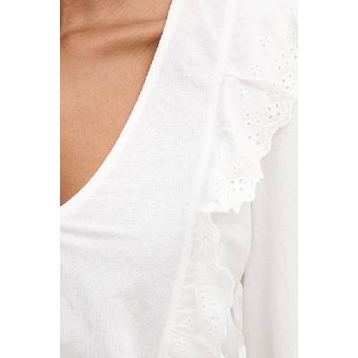 Morgan блуза с волани дамска от памук (TIMEO)