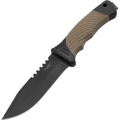 KNIFESTOCK s puzdrom CJH Belt Knife, black/brown