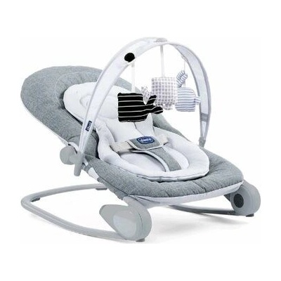 Chicco Bouncer Hoopla - Titanium / maximálna nosnosť až 18 kg (8058664125050)