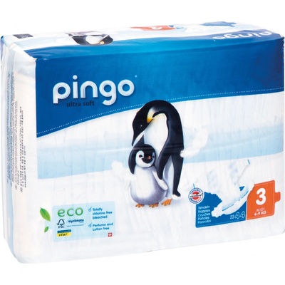 Pingo Jednorázové ekologické 3 4-9 kg 44 ks