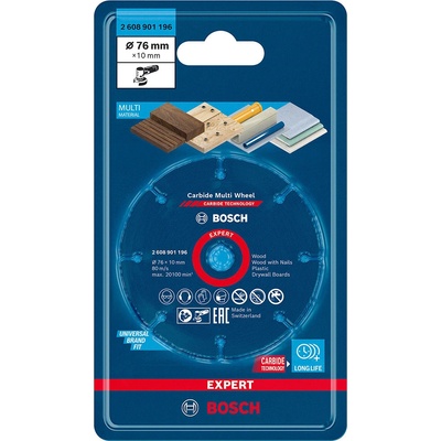BOSCH EXPERT Carbide Multi Wheel 2608901196