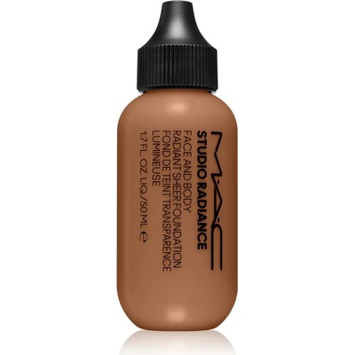 MAC Cosmetics Studio Radiance Face and Body Radiant Sheer Foundation лек фон дьо тен за лице и тяло цвят C6 50ml