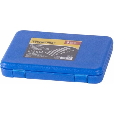 Sada děrovačů Strend Pro HP512, 09 dílná, č.3,4,5,6,7,8,10,11,12 mm ST234100