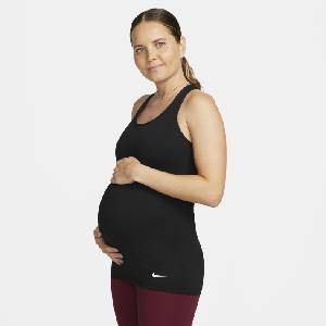 Nike Maternity Dri-FIT Tank Womens - Black/White