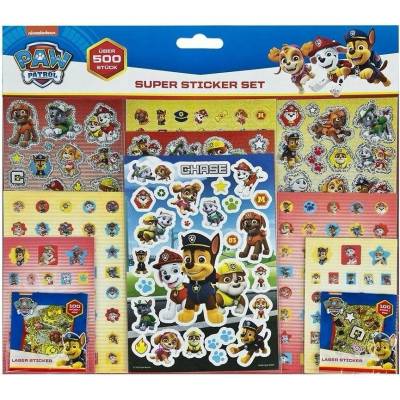 Velká sada nálepek 500ks Paw Patrol