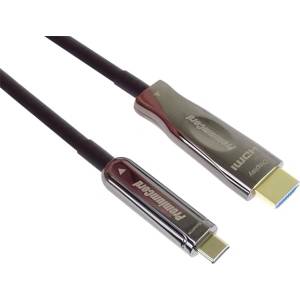 PremiumCord кабел HDMI - USB-C, 4K2K60Hz, M/M, 10 м, черен KU31HDMI14 (KU31HDMI14)