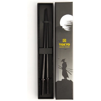 Tokyo Design Studio Dárková sada dřevěných jídelních hůlek Samurai Sword