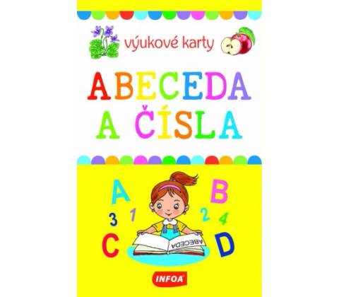 Abeceda a čísla výukové karty
