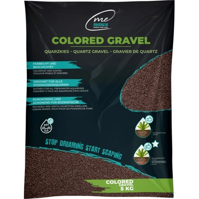 Me Colored Gravel Mocha Brown 1-2 mm 5 kg