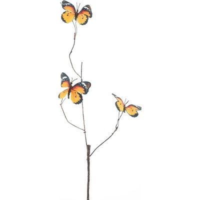 motýl x3 oranžový 94 cm