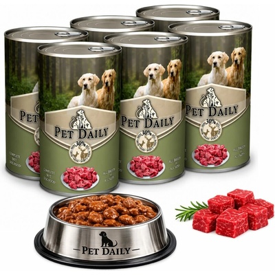 Pet Daily Dog Multipack Divina 6 x 1240g