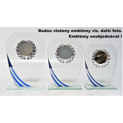 VIZINGR Karambol sklo S1-L319 Emblém viz.další foto v ceně Emblém již v ceně S1-L319 /17,5 cm