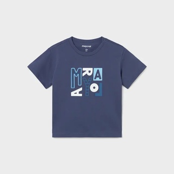 MAYORAL Тениска къс ръкав basic в Син цвят за мини момче Mayoral