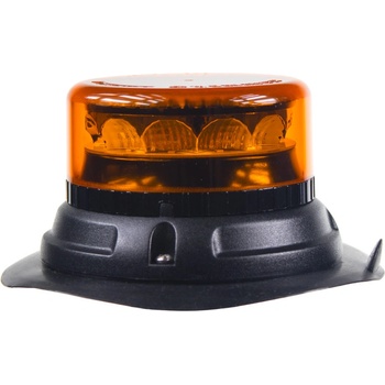 PROFI LED maják 12-24V 12x3W oranžový magnet ECE R65 133x76mm