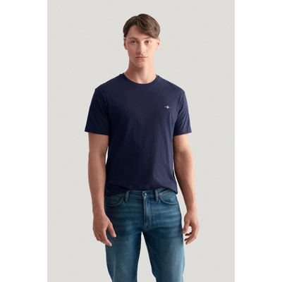 Gant tričko Reg Shield SS T-Shirt modré