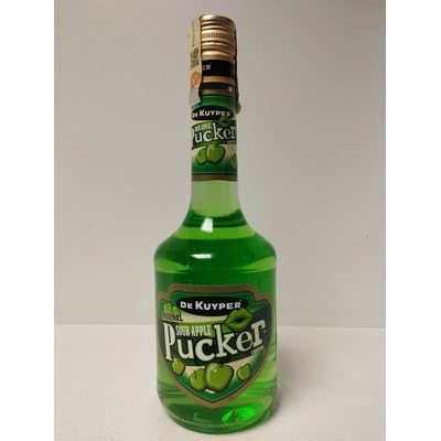 De Kuyper Sour Apple Pucker 15% 0,7 l (holá láhev)
