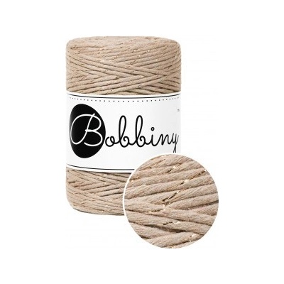 Bobbiny Macrame Baby 1,5 mm - golden sand