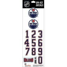 Sportstape ALL IN ONE HELMET DECALS - EDMONTON OILERS