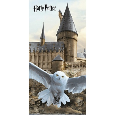 Jerry Fabrics osuška 70 x 140 cm Harry Potter Hedwig