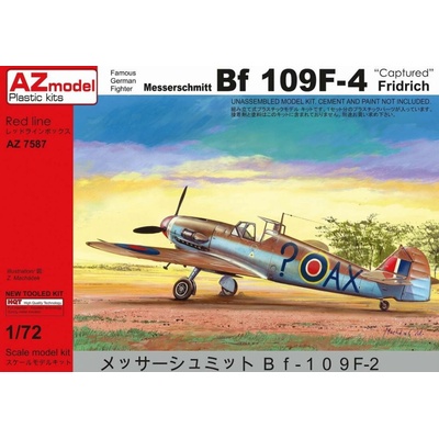 AZ Model Messerschmitt Bf 109F 4 Captured 1:72