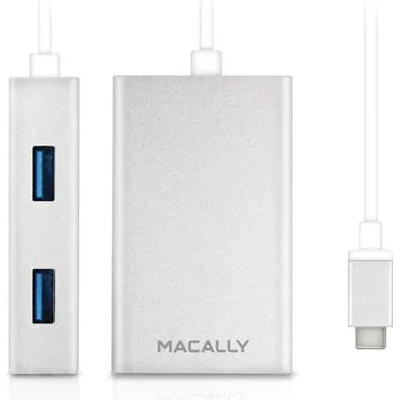 Macally 3.1 USB-C to USB A Hub - USB хъб с 4 USB изхода за устройства с USB-C