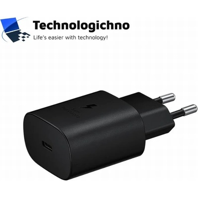 за Samsung Зарядно 220V 25W PD Type C Черен (EP-TA800)
