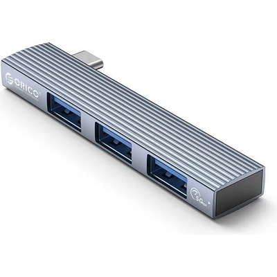 ORICO USB хъб Orico HUB 3 port USB3.0/2.0 TYPE-C Aluminum - AH-W13-GY