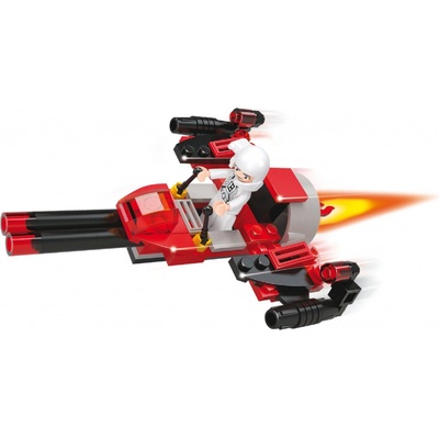 Sluban B0321 Vesmírný bombardér červený 34 ks