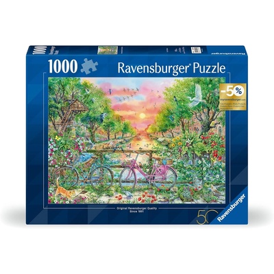 Ravensburger Пъзел Ravensburger, Амстердам, 1000 части, 50 години юбилей (12001089) (12001089)