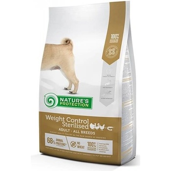 Natures Protection dog Adult weight control sterilised poultry with krill All Breeds 4 kg