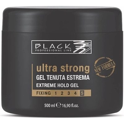 Black Styling Ultra Strong Gel modelovací gél na vlasy ultra silně tužící 500 ml