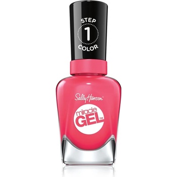 Sally Hansen Miracle Gel гел лак за нокти без използване на UV/LED лампа цвят 339 Electric Pop 14.7ml