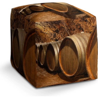 Sablio Taburet Kostka Sudy: 40x40x40 cm