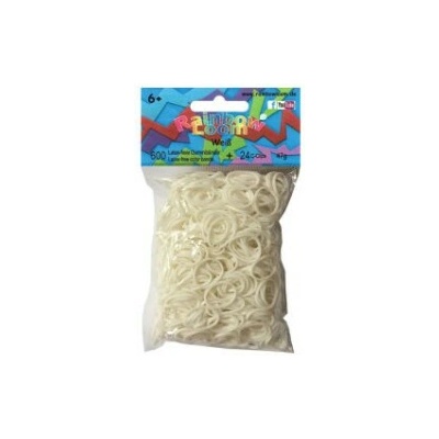 Rainbow Loom Gummibänder Weiß